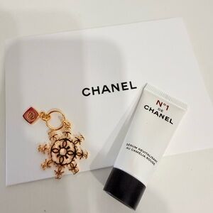 Chanel Serum and Keychain